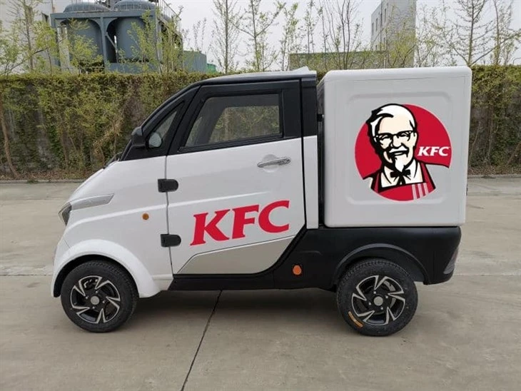 EEC COC Electric Van Electric Delivery Cargo Vehicle