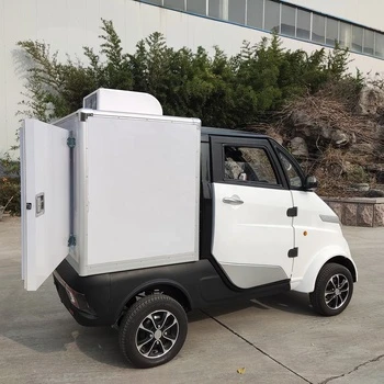 Mini Electric Delivery Car With A Refrigerator Box COC DOT Mini Electric Delivery Car With A Refrigerator Box COC DOT